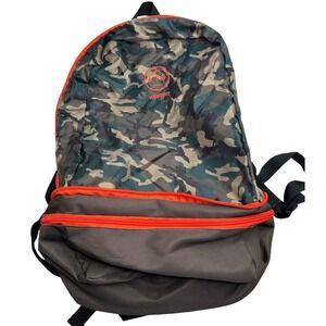 Wrangler ATG Camo Backpack or Fanny pack Orange Zipper Travel Outdoor Gear